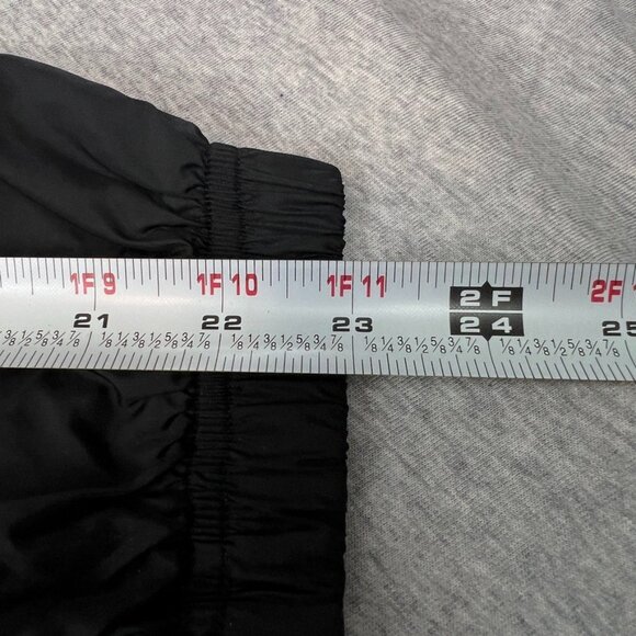 Vintage 90s Nike Windbreaker Single Swoosh Black Jacket Men's Size Medium - Picture 8 of 12